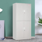 4-Door steel office storage cabinet