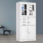2 door metallic office safe filling cabinet