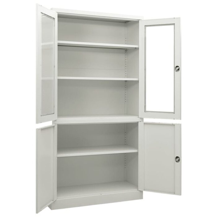 26e60d07-87a7-41cd-8e90-957070d1c357.19f97311d8a24d6d8bfd2542bb6c28fe.jpeg 2-Door half glass office cabinet - Image 3