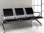 Airport three seater office waiting bench - Image 3