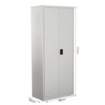 2-Door metallic office cabinet - Image 5