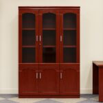 3-Door Wooden Office Cabinet
