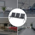 Airport waiting bench -Heavy-duty black - Image 5