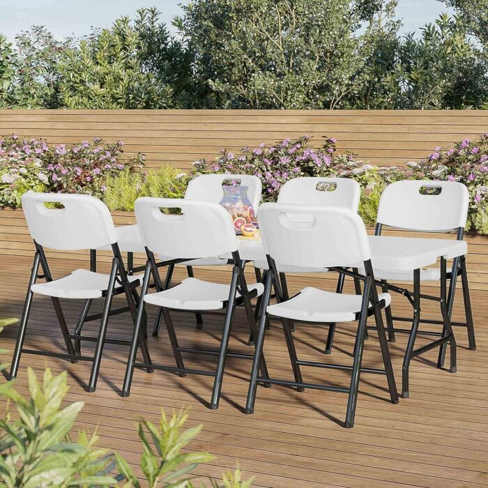 81kQWb30MaL._AC_SL1500_.jpg Patio white foldable chairs (plastic) - Image 5