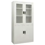 2-Door half glass office cabinet - Image 6