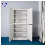 4-Door steel office storage cabinet - Image 4