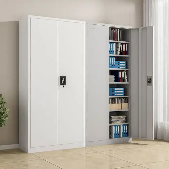 Hc74821c341bc44539d8f8e706f8bba6dd.jpg_720x720q50.webp 2-Door metallic office cabinet - Image 1
