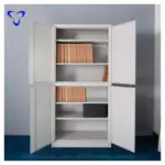 4-Door steel office storage cabinet - Image 3