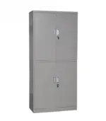 4-Door steel office storage cabinet - Image 8