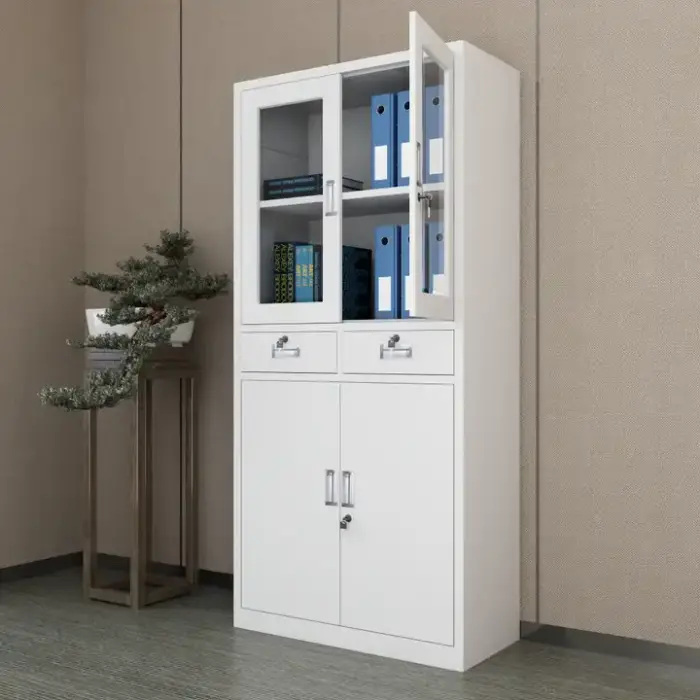 Hfb80cdee3beb415dbc5d3bb3dde11dd1U.jpg_720x720q50-1.webp 2-Door metallic office filling cabinet - Image 5