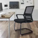 Cantilever mesh office visitor seat - Image 5