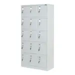 15 Locker office steel cabinet - Image 3