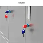 9 Locker steel office cabinet - Image 3