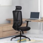 Ergo Spine Breathable Mesh Ergonomic Chair In Black Colour