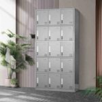 9 Locker steel office cabinet - Image 4