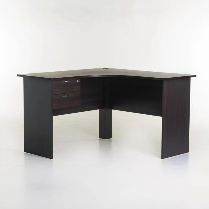 1200mm L-shaped office desk - Image 3