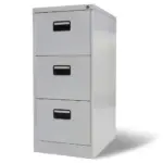3 Drawers metallic office filling cabinet - Image 2