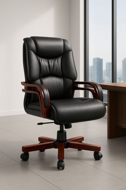 Executive Leather Office Chair