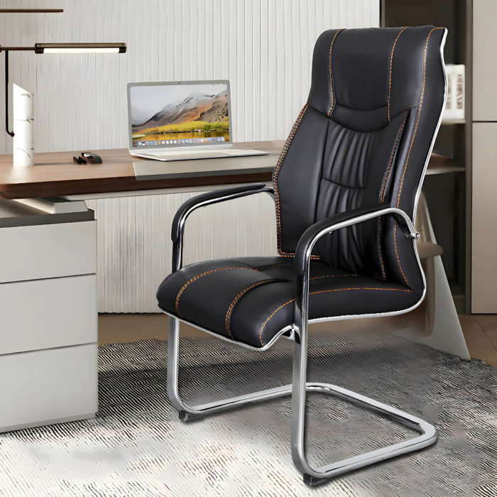 Executive Leather Visitor Chair - Image 2