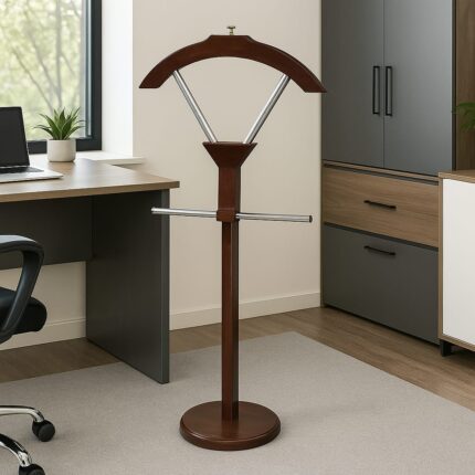 Mahogany Wooden Coat Hanger