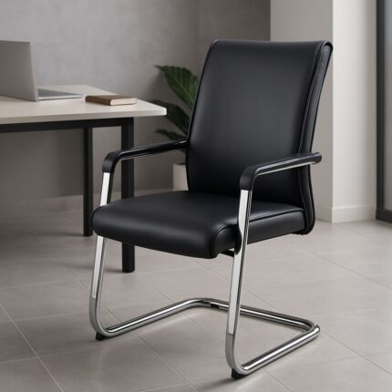 Leather Visitor Seat