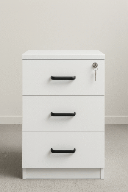 3-Drawer Lockable Cabinet