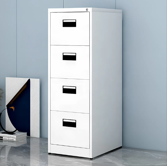 4-Drawer White Filing Cabinet 4-Drawer White Filing Cabinet