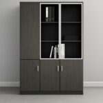 3-Door Wooden Office Cabinet