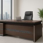 1.6M L-Shaped Executive Office Desk