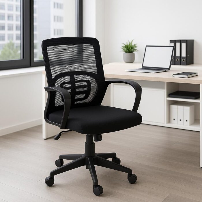 Mid Back Black Mesh Office Chair Mid Back Black Mesh Office Chair