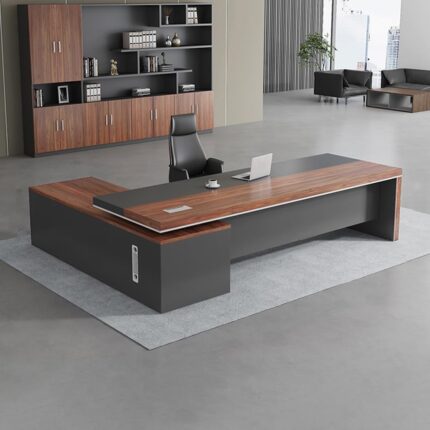 1.6M L-Shaped Executive Office Desk