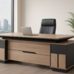 2.0M Modern Executive Office Desk