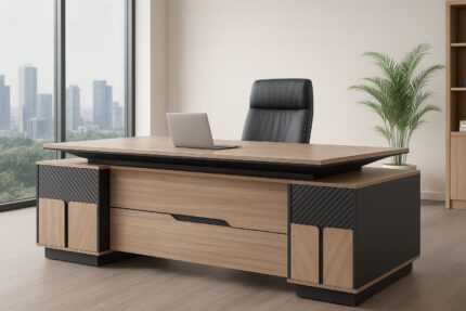 2.0M Modern Executive Office Desk