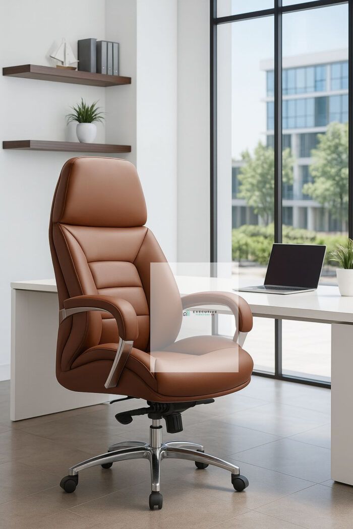 Brown High Back Executive Chair Brown High Back Executive Chair