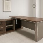 1.6M L-Shaped Executive Office Desk