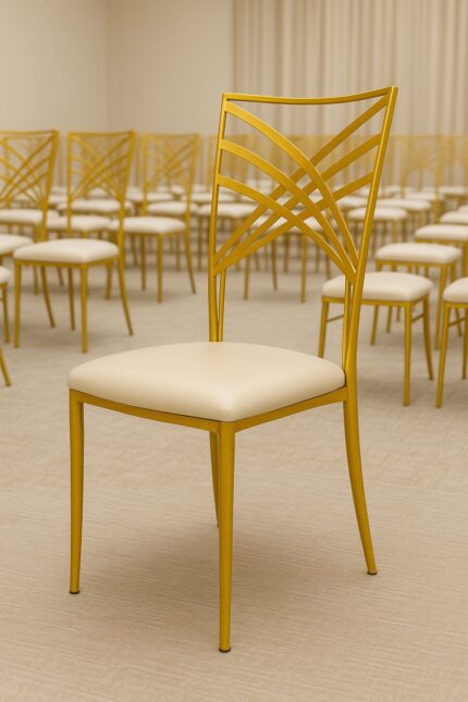 Gold Wedding Event Chair