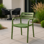 Green Plastic Armchair