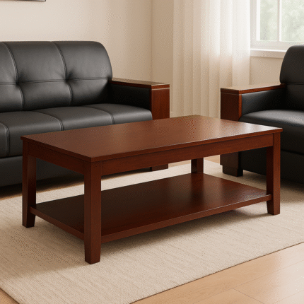Rectangular Wooden Coffee Table