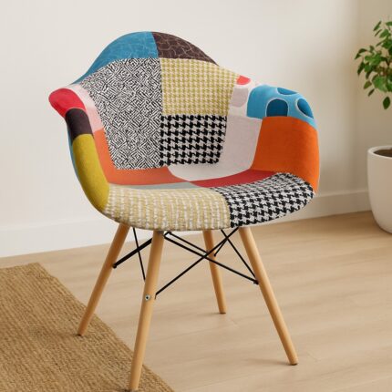 Patchwork Accent Chair