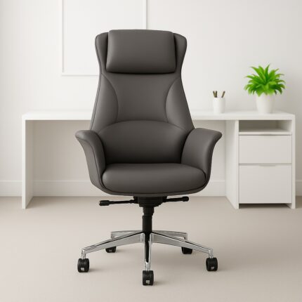 High Back Leather Executive Swivel Chair