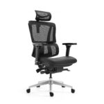 Executive Mesh Chair with Headrest - Image 3