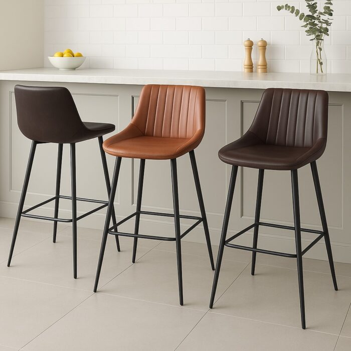 Modern Leather Bar Stools Modern Leather Bar Stools