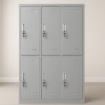 6-Door Metallic Locker