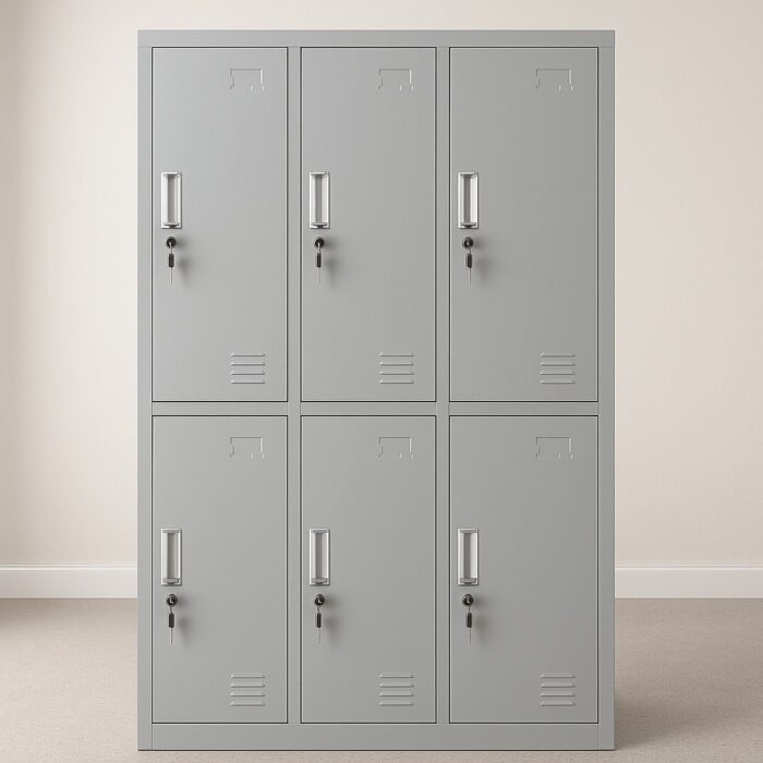 6-Door Metallic Locker 6-Door Metallic Locker