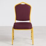Stackable Maroon Banquet Chair