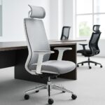 High Back Mesh Office Chair with Headrest