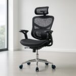 Ergonomic Mesh Office Chair with Headrest