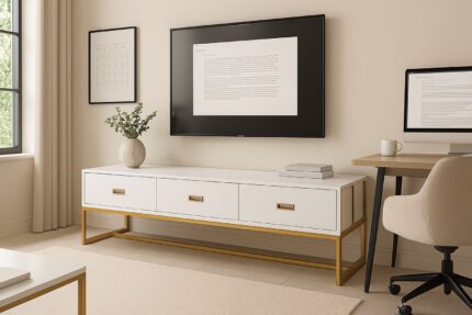 Modern Low TV Stand
