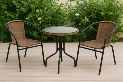 Outdoor Rattan Patio Set