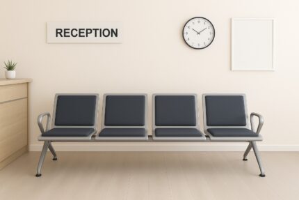 4-Seater Waiting Bench